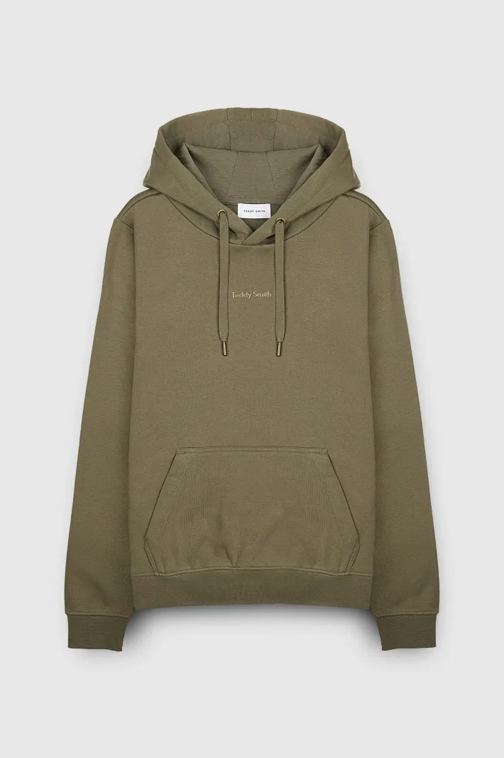 Teddy Smith Sweat S-SOLENE TURBULENCE KAKI TURBULENCEKAKI Outlet