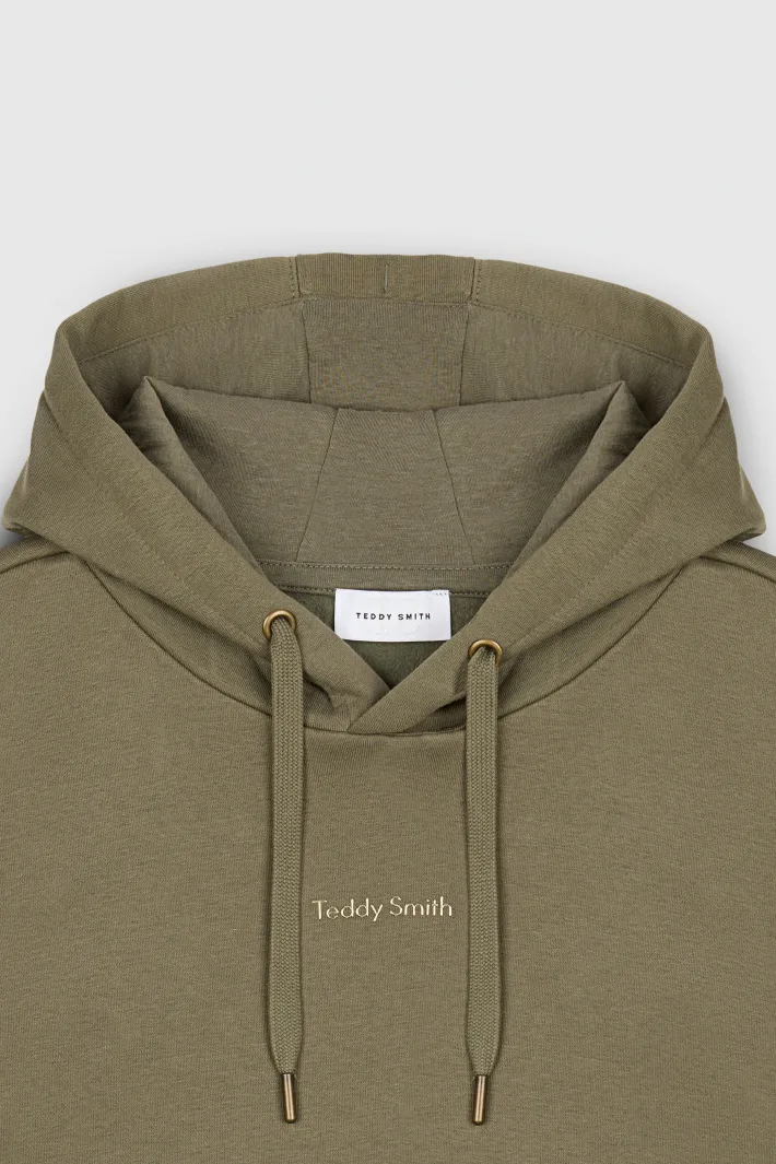 Teddy Smith Sweat S-SOLENE TURBULENCE KAKI TURBULENCEKAKI Outlet