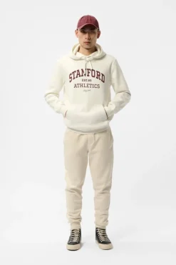 Teddy Smith Sweat S-STANFORD HOOD MIDDLE WHITE Hot