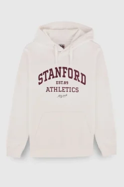 Teddy Smith Sweat S-STANFORD HOOD MIDDLE WHITE Hot