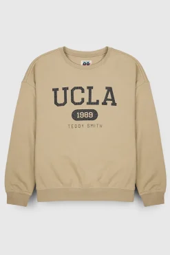 Teddy Smith Sweat S-UCLA RC JR BEIGE Hot