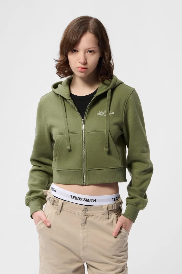 Teddy Smith Sweat zippé à capuche G-HOPE HOODY ZI SURPLUS Flash Sale
