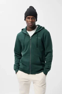 Teddy Smith Sweat zippé à capuche GICLASS LITTLE VERT SCARABE VERTSCARABE Clearance