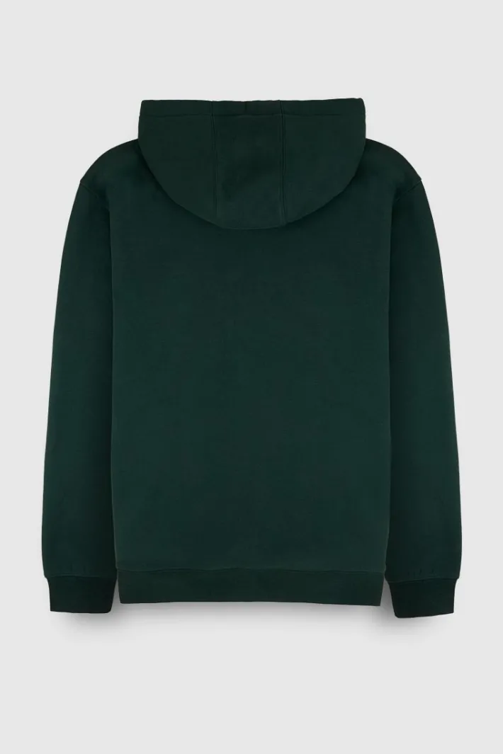 Teddy Smith Sweat zippé à capuche GICLASS LITTLE VERT SCARABE VERTSCARABE Clearance