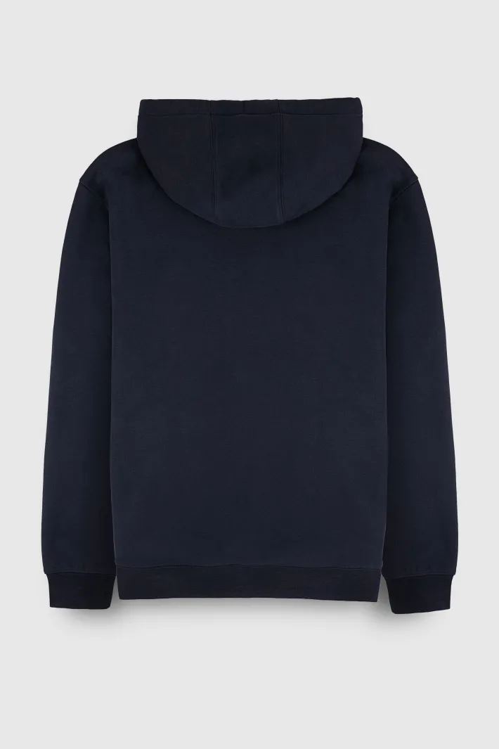 Teddy Smith Sweat zippé à capuche GICLASS LITTLE TOTAL NAVY TOTALNAVY Hot