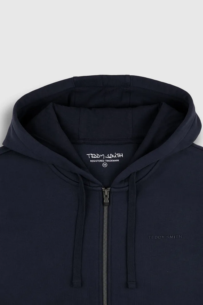 Teddy Smith Sweat zippé à capuche GICLASS LITTLE TOTAL NAVY TOTALNAVY Hot