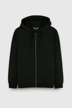 Teddy Smith Sweat zippé à capuche GICLASS LITTLE NOIR Fashion