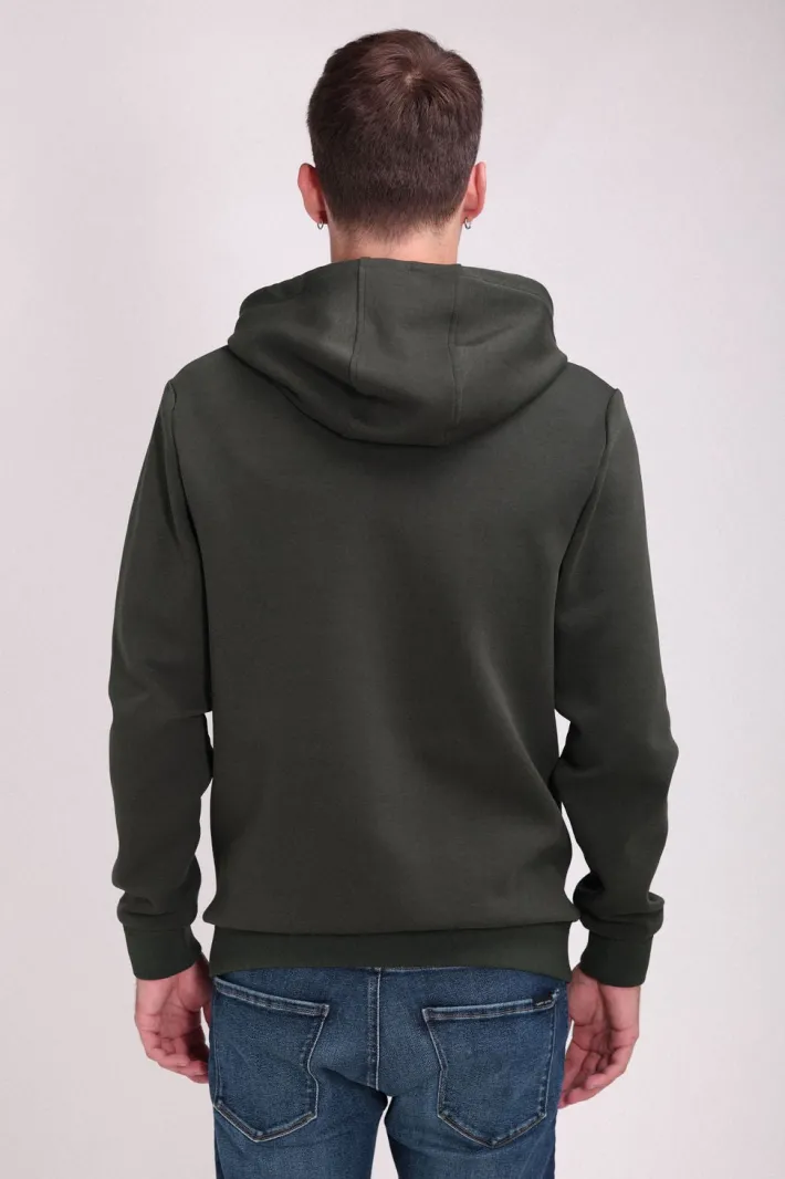 Teddy Smith Sweat zippé à capuche GICLASS NEOPREN DEEP KAKI DEEPKAKI Best