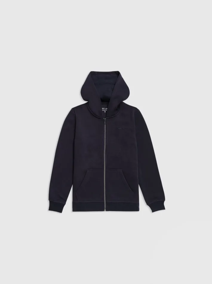 Teddy Smith Sweat zippé avec capuche G-NARKY HOODY Z DARK NAVY Hot