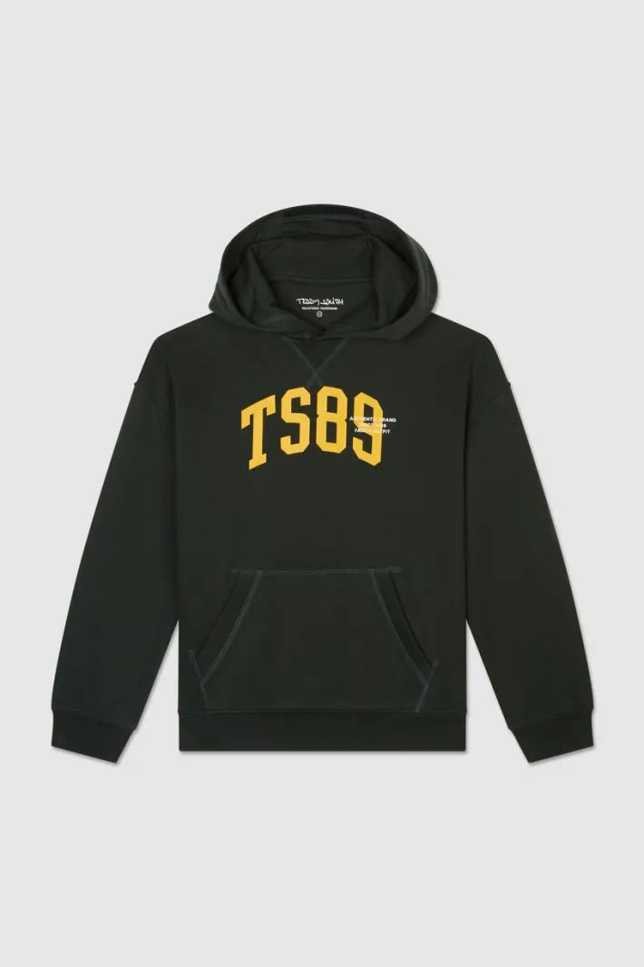 Teddy Smith Sweatshirt à capuche LIVE HOODY JR VERT SCARABE VERTSCARABE Cheap