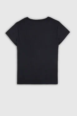 Teddy Smith Top col V T-POETI DARK NAVY DARKNAVY Outlet