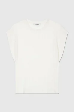 Teddy Smith Top en maille ELISA MIDDLE WHITE MIDDLEWHITE Best Sale
