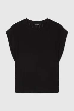 Teddy Smith Top en maille ELISA NOIR Outlet