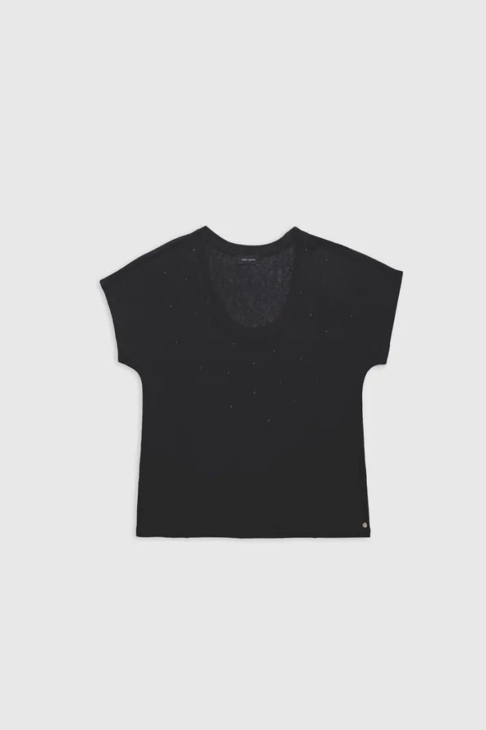 Teddy Smith Top encolure danseuse T-STEPH NOIR Shop