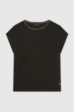 Teddy Smith Top fluide en viscose BROOKE NOIR Best