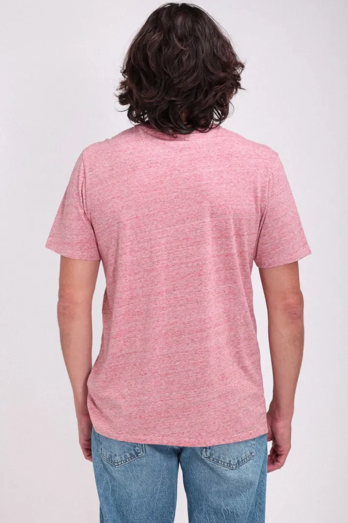 Teddy Smith T-shirt chiné col rond T-NARK ROUGE CORAIL CHINE ROUGECORAILCHINE Best