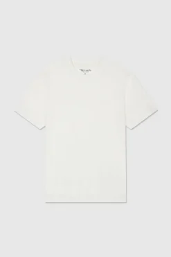 Teddy Smith T-shirt col rond avec découpe KENZIE MC MIDDLE WHITE Hot