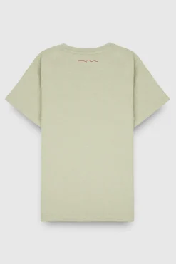 Teddy Smith T-shirt col rond manches courtes T-EVAN MC JR VERT SAUGE VERTSAUGE Best