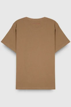 Teddy Smith T-shirt col rond manches courtes T-EVAN MC JR CHATAIN Online
