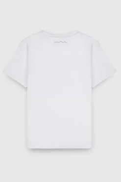 Teddy Smith T-shirt col rond manches courtes T-EVAN MC JR BLANC New