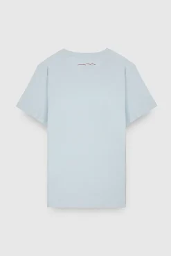 Teddy Smith T-shirt col rond manches courtes T-EVAN MC JR BLEU CLAIR BLEUCLAIR Hot