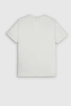 Teddy Smith T-shirt col rond manches courtes T-JANICK MC MIDDLE WHITE Fashion