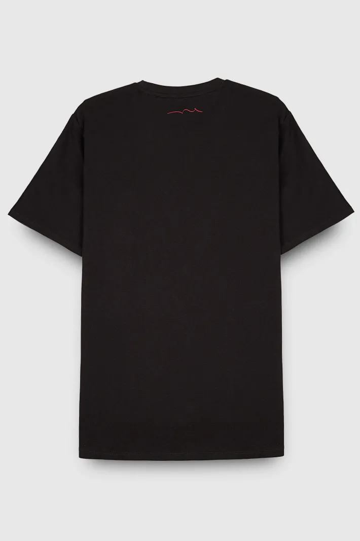 Teddy Smith T-shirt col rond manches courtes THE TEE 1 MC CHARBON Discount