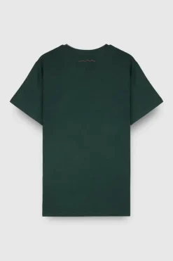 Teddy Smith T-shirt col rond manches courtes THE TEE 1 MC VERT SCARABE VERTSCARABE Clearance