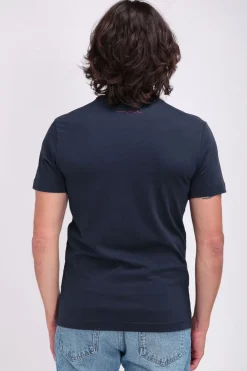Teddy Smith T-shirt col rond manches courtes T-GORDON MC TOTAL NAVY TOTALNAVY Online
