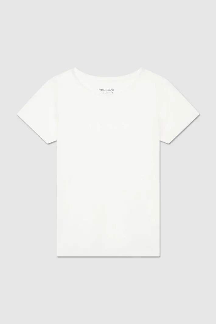 Teddy Smith T-shirt col rond NEW TICIA MC MIDDLE WHITE/PRINT 1 Store