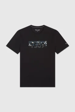 Teddy Smith T-shirt col rond T-EZIO 2 CHARBON Best