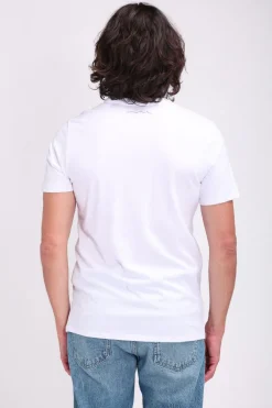Teddy Smith T-shirt col rond TICLASS BASIC MC BLANC New