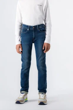 Teddy Smith T-shirt col rond T-NARK ML JR BLANC Cheap