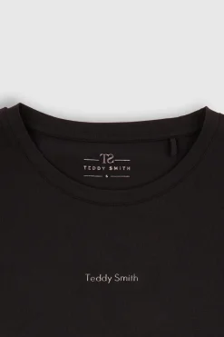 Teddy Smith T-shirt col rond T-RIBELLE MC NOIR Shop