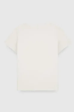 Teddy Smith T-shirt col rond T-RIBELLE MC MIDDLE WHITE MIDDLEWHITE Online