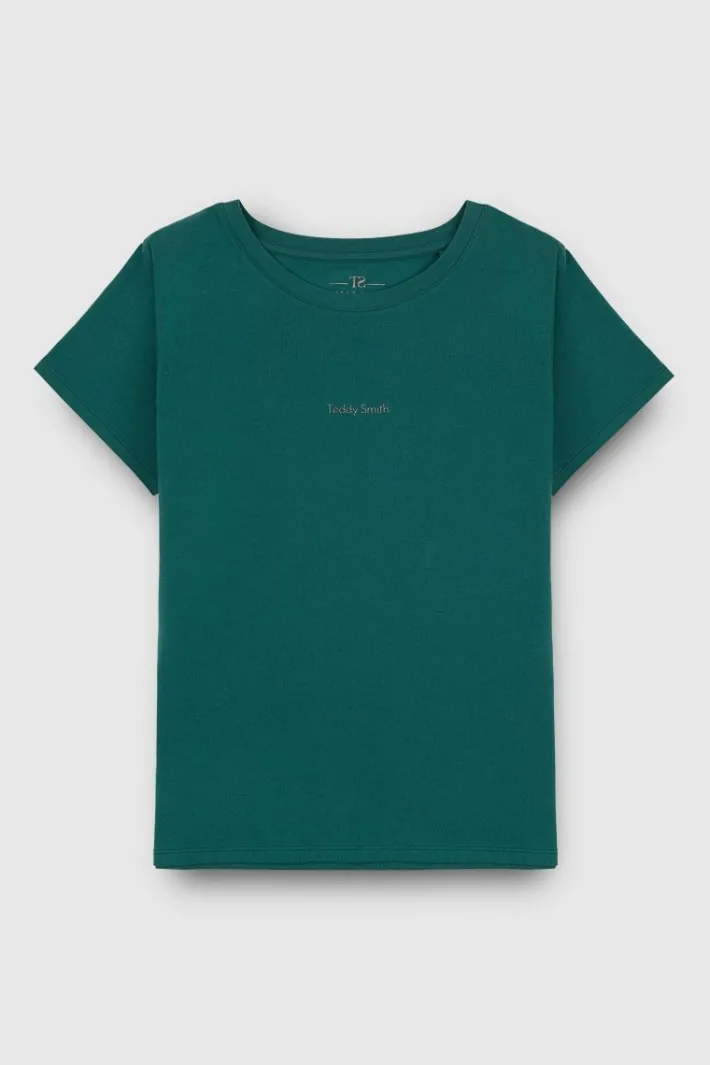 Teddy Smith T-shirt col rond T-RIBELLE MC OPALE Fashion