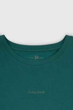 Teddy Smith T-shirt col rond T-RIBELLE MC OPALE Fashion