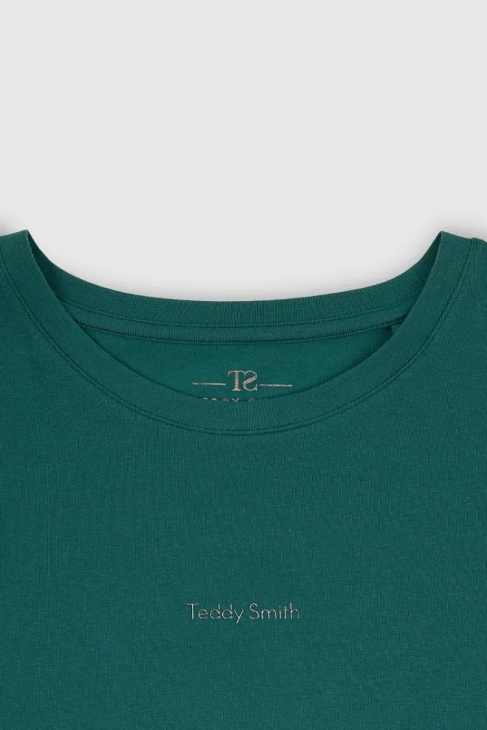 Teddy Smith T-shirt col rond T-RIBELLE MC OPALE Fashion