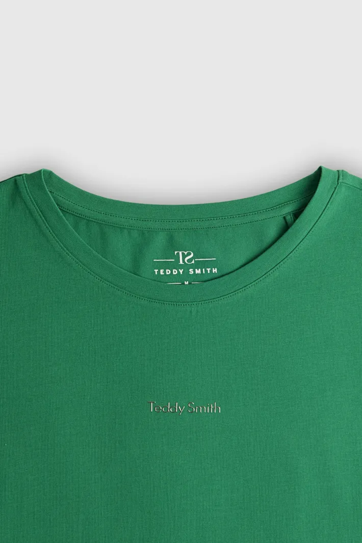 Teddy Smith T-shirt col rond T-RIBELLE MC ELECTRIC GREEN ELECTRICGREEN Online