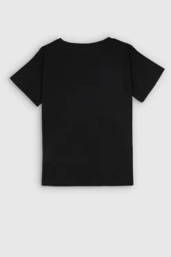 Teddy Smith T-shirt col rond T-SHANIA MC NOIR New