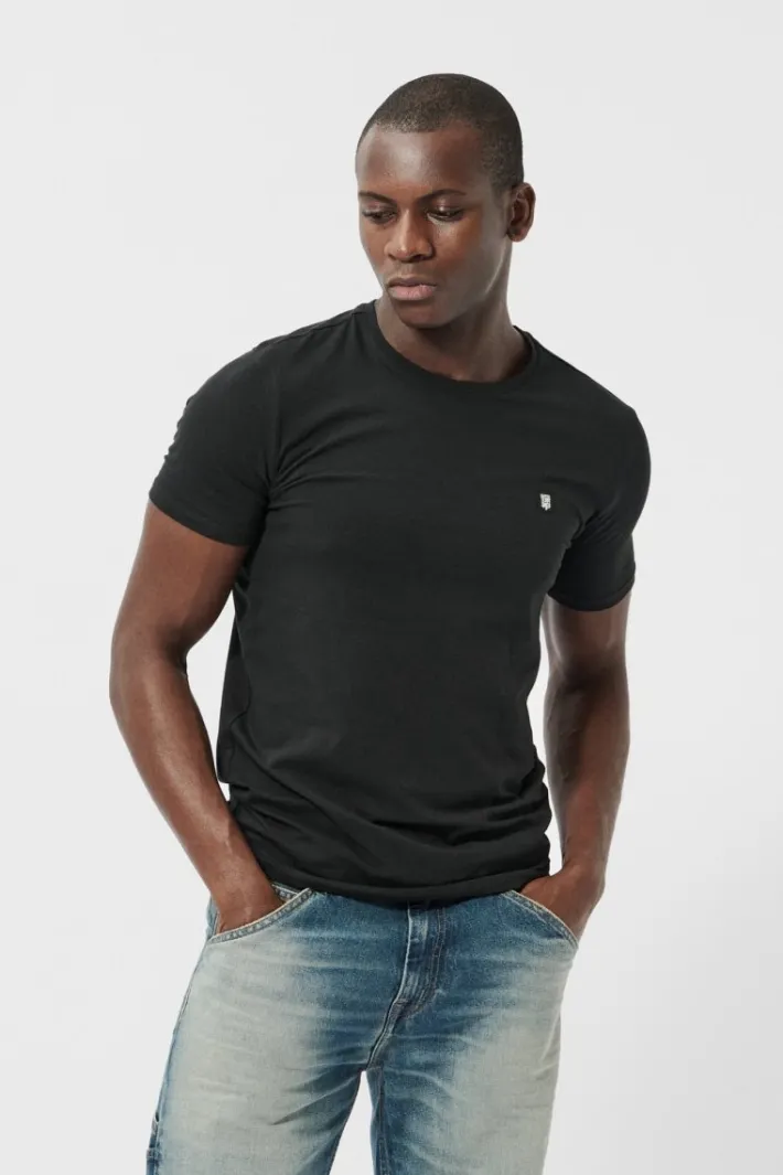 Teddy Smith T-shirt col rond T-TAHO CHARBON Flash Sale