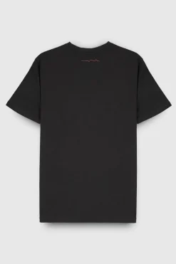 Teddy Smith T-shirt col V manches courtes TAWAX 2 NOIR Online