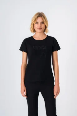 Teddy Smith T-shirt manches courtes SHINE MC NOIR Best