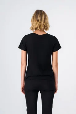 Teddy Smith T-shirt manches courtes SHINE MC NOIR Best