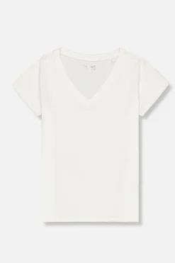 Teddy Smith T-shirt manches courtes T-MIA MC MIDDLE WHITE MIDDLEWHITE Clearance