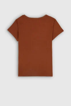 Teddy Smith T-shirt manches courtes T-MIA MC MILD MOKA MILDMOKA Fashion