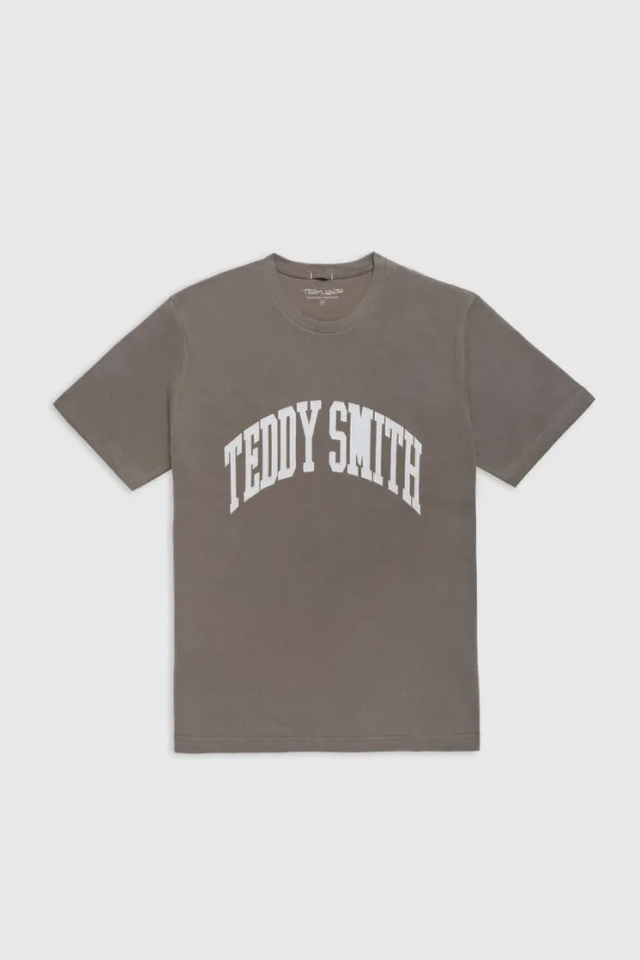 Teddy Smith T-shirt oversize col rond manches courtes T-EROL MC FADED KAKI FADEDKAKI Flash Sale
