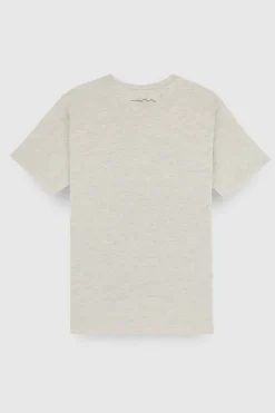 Teddy Smith T-shirt T-BOSTON MC BLANC IVOIRE CHINE Flash Sale