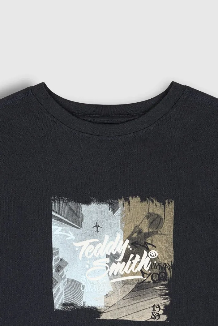 Teddy Smith T-shirt T-BOY MC JR DARK NAVY Store