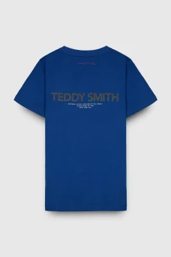 Teddy Smith T-shirt T-CALL MC JR BLEU GALAXIE BLEUGALAXIE Flash Sale